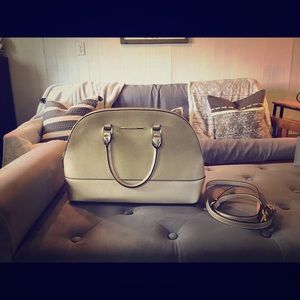 Anne Klein gold purse